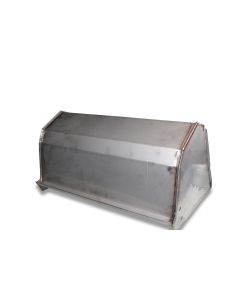 Trough pan SST 19L welded f/farrowing crate Agilo FB/HL D