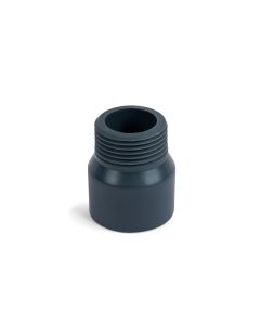 Adapter nipple 32fm x 1"m  PVC made of pipe