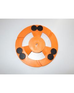 Impeller w/magnet pair f/mixing tank w/magnetic drive