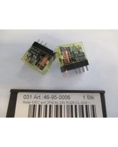 Relay IDEC Black 2Pol Ac 24V RJ2S-CL-A24