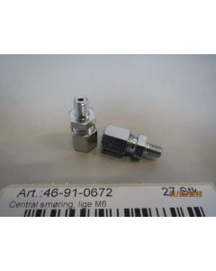 Central lubrication straight M6