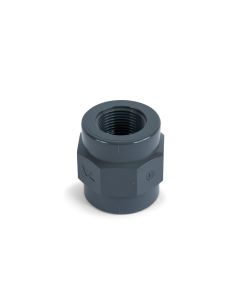 Adapter socket 32id x 3/4"f w/octagon PVC NP16