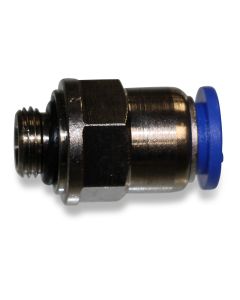 Screw-in screw union, straight 8/6 - 1/8" nickel-plated bras