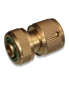 Stop valve 1/2" brs