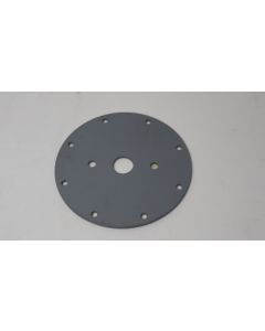 BEARING PLATE 6" HORIZ. - BIN SILVER