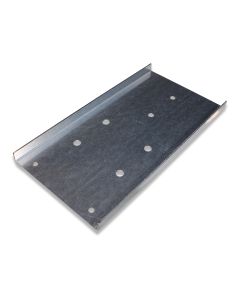 Side plate roller seat tensioning unit