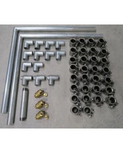 Room heating mounting set no. 2 1"