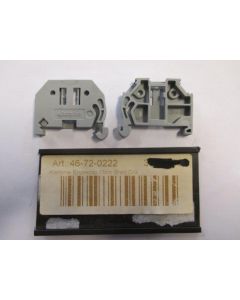 End clamp grey 35mm-6mm