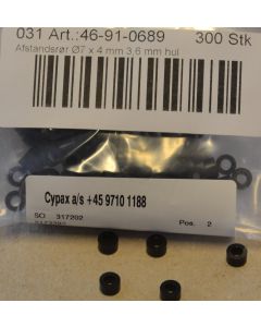 Distance Pipe D7 x 4mm 3.6mm