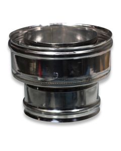 Adaptor dbl-wall to sgl-wall dia150mm f/BGH50/BGH100