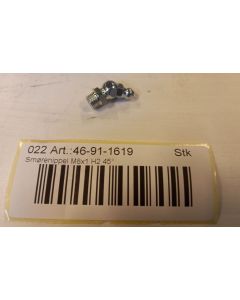 Lubricating nipple M8x1.0 H 2 45°