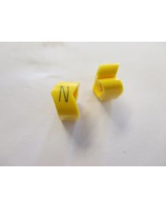 Cable noticeable clip 3-6 yellow/black N   diameter 8-16mm