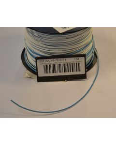 Cable H05Z-K HF 95 tinned 1x0.75 blue/white S200
