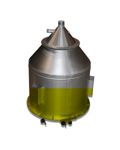 Mixing tank SST -XS-  160L welded f/CulinaFlex