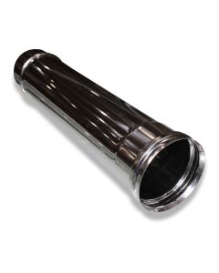Chimney pipe 0.5m dia150mm single wall ext. f/JetMaster BGH