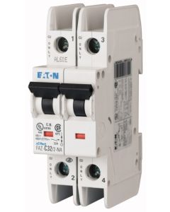 Circuit breaker FAZ 2-pole C15A 10KA 480V UL489