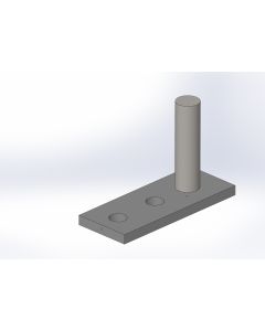 Bracket bottom exit door Trisort