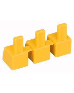 Contact protection for bus bar UL489 3 pieces per 1 strip