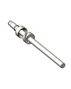 Set of shaft Ø19.13 for hopper auger Ø45 TS