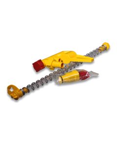 Breather f/flushing autom. w/supporti tube dia 26.7mm yellow