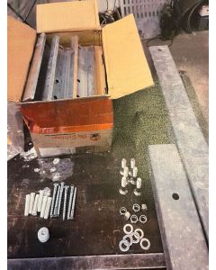 Beam set w/load cells and consoles f/raw material weight K40