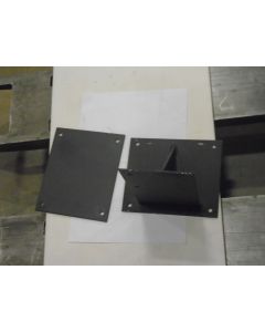 Bracket for curtain and inlet machine