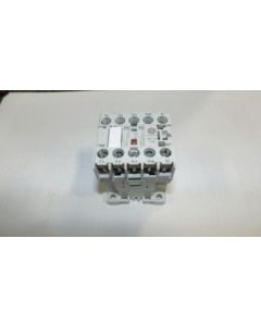 CONTACTOR,IEC,MINI,3-POLE,230VAC COIL,9A,1NO AUX