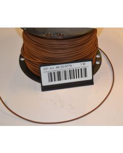 Cable H05Z-K HF 95 tinned 1x0.75 brown S200