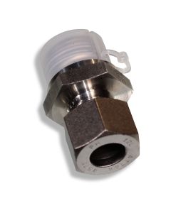 End screw union GE12-PLR 1/2" m EN228 f/sealing ring 1.4571