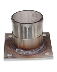 Suction pipe, SST 76.0mm with flange, wo/connection piece