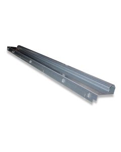 Cover sheet 1206 Zn f/air duct riveted integr perch 40mm