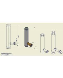 RL_Tube HKM25 compl. with bypass tube