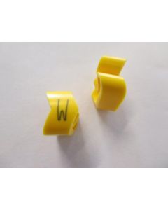 Cable noticeable clip 3-6 yellow/black W   diameter 8-16mm