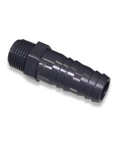 Hose nozzle 28mm (3/4") x 1/2" m PVC
