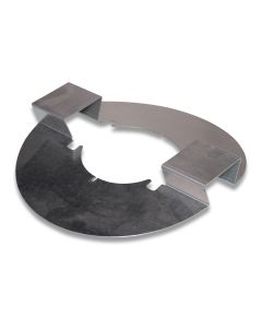 Cover plate f/feed pan metal f/male breeders