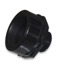 Transition piece 1" m  1 1/2" fm PVC