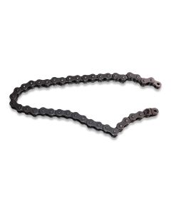 Roller chain galv 05B-1 DIN 8187 GL40 w/half chain link+lock
