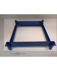 FRAME,HPR STAND,PWR,2LN,WLD PAINTED
