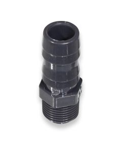 Hose socket 1/2" m PVC
