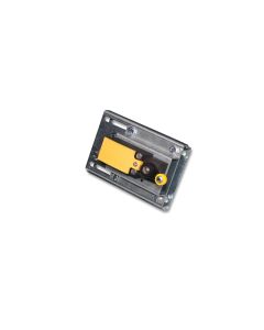 Switch unit with limit switch in switch column
