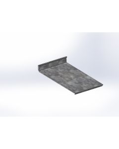 Hopper lid middle