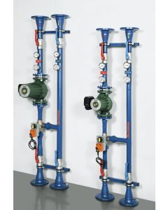 Heating control 3-way DN100 28m³/h 1.00bar 600kW w/spread 20