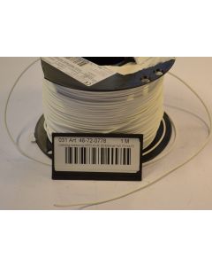 Cable H05Z-K HF 95 tinned 1x0.75 white S200