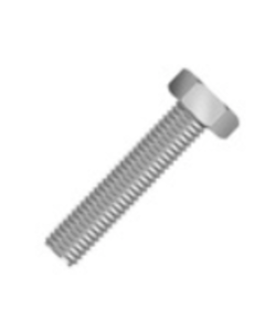Hexagon screw 1/2"x1 1/4" HDG