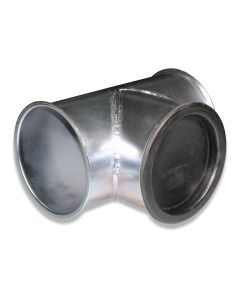 Inspection T- piece 150 with   2 flared joints and cover