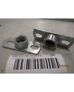 Base Flange  1/2" 80x30mm