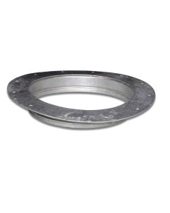 Flanged ring dia 565/400 galv for Trevira-silo