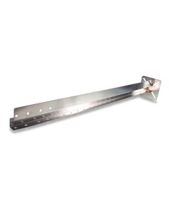 End profile 1100/35 SST w/bottom plate w/shackle lh
