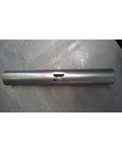 Connection pipe 45 w/ hole feeding poultry plate