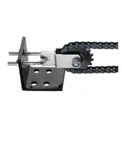 PULLEY BRACKET/CHAIN SPROCKET ASSEMBLY, #40 ROLLER CHAIN F/